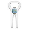 Divot.bo.qqhowardr.z004057 Unbranded World Animals Continents Atlas Pattern Golf Divot Repair Tool