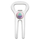 Divot.bo.z002708 Unbranded Cute Easter Egg Turquoise Purple Polka Dots Golf Divot