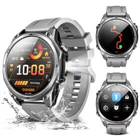 5atm Doogee 923740288382 Anywise W1 Mens Ai Smart Watch Dual-band Gps Fitness Tracker 1