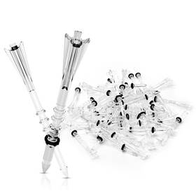 Durarange Dr-f022-gs50 Premium Golf Tees - 5-prong And 4-prong Anti-slip Enhanced Stability