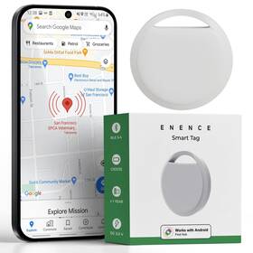 Enence 060694465351 Smart Tracking Device Tag For Keys Wallet Luggage Pets Tracker