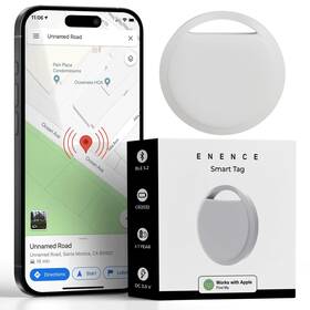 Enence 060694465412 Smart Tracking Tag Device For Keys Wallet Luggage Pets. Tracker