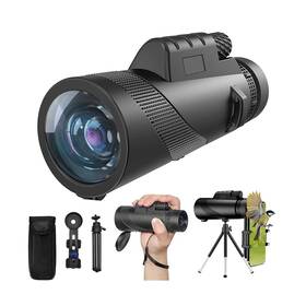 Mt80 Eoqifjm 10x42 High-powered Monocular For Adults - Military Grade Compact Te