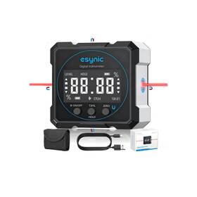 Esy285 Esynic Digital Angle Finder With Laser Usb-c Rechargeable Inclinomete