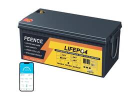 Fe36v135ah Feence 135ah 36v Lithium Golf Cart Battery Built-in Bluetooth And Smart 200a Bms 8
