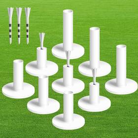 Finger Ten 810154796137 Golf Rubber Tees Driving Range 3 Inch 1.5ftft 2.25ftft 2.75ftft 3.13ftft T