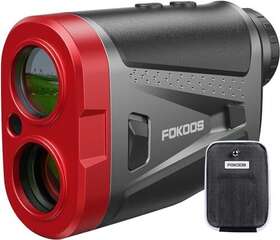 Fokoos 810112232523 Golf Rangefinder 1200 Yards Laser Range Finder With Slope 7x Magnifi