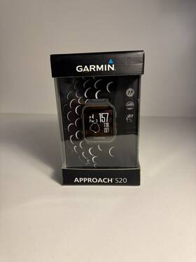 010-03723-01 Garmin Approach S20 Gps-enabled Golf Watch - Black