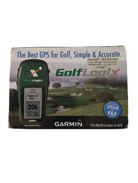 Garmin 689076570053 Gps Golflogix Handheld Range Finder Tested And Working Green A50