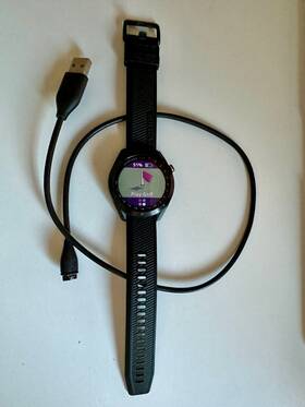 Garmin 753759235215 Approach S40 Golf Watch Gps Smartwatch Touch Panel Black Used