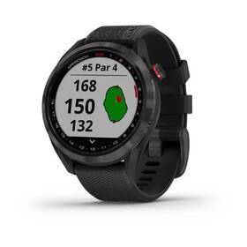 Garmin 753759273118 Approach S42 Preloaded Golf Gps Watch 2021 - Gunmetal / Black