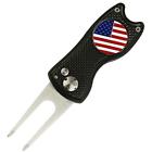 Gd0009al Ball Markers Foldable Golf Divot Tool With