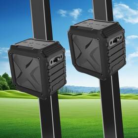 G10-pro Giiknew 2-pack Golf Cart Speaker With Carrying Case 15w Loud Stereo Sound ... Fast Ship