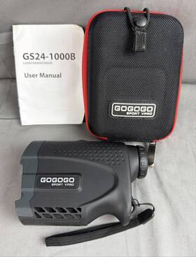 Gs24-1000b Gogogo Sport Vpro Pro-gs24 Laser Rangefinder With Case - Golf Range Finder