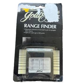 Gold Eagle 010346904306 Vintage Golf Rangefinder Eye New Old Stock Usa Made