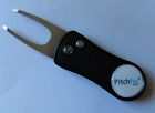 Golf Marker Pitchfix Divot Metal Removable Tool Classic Switchblade Ball