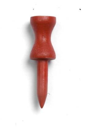 Golf Tees Etc Gtesdt-1-12x100-red 1 1/2 Inch Step Down - Pack Of 100 Red