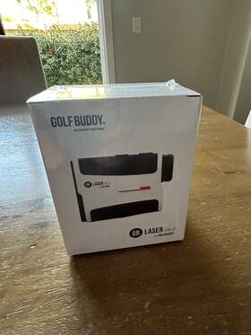 Golfbuddy 195627000233 2024 Laser Lite 2 Rangefinder Black/white New