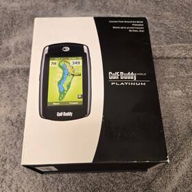 Golfbuddy 900021570585 New World Platinum Accuracy Matters Black Golf Gps Rangefinder