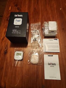 Dsc-db700 Golfbuddy Golf Buddy Voice Gps Rangefinder - Tested And Working. Mint J