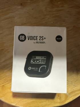 Gb7-voice2-s Golfbuddy -blk Voice 2s Gps Golf Rangefinder