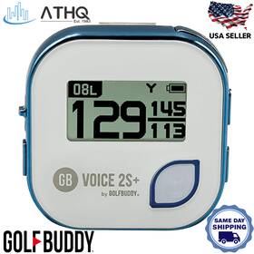 Gb7-voice2-s Golfbuddy -blu Voice 2s Talking Golf Gps Rangefinder With Slope And Hazard Distances New
