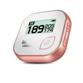 Gb7voice2blksil Golfbuddy Voice 2 Golf Gps Rangefinder - Rose Gold /white