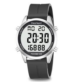 2306-us-step Hearkent Pedometer Watch For Walking Senior No App Required With Steps Calories Co