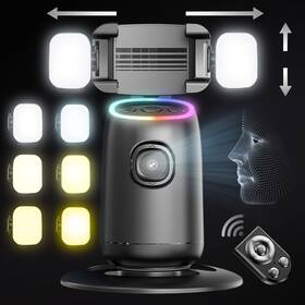 Dz0011-a1 Hefrseyo Auto Face Tracking Tripod 360 Rotation Phone Stand Camera St