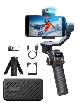 Hohem Ism6k Isteady M6 Kit Smartphone Gimbal Stabilizer Magnetic Ai Tracking Senso