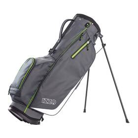 A81102 Izzo Ultra Lite Golf Stand Bag Gray/lime