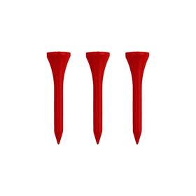 A85024 Izzo Wood Golf Tees 200 Pack 1.75 Inches Red