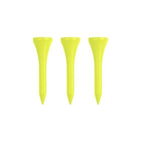 A85042 Izzo Wood Golf Tees 200 Pack 1.75 Inches Neon Yellow