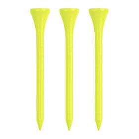 Izzo A85046 Wood Golf Tees 200 Pack 3.25 Inches Neon Yellow