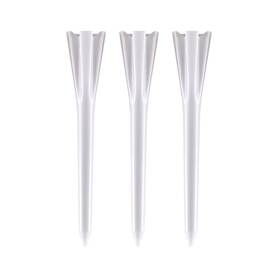 A85080 Izzo Plastic Golf Tees 100 Pack 2.75 Inches White