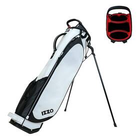 A91920 Izzo Quick 9 Golf Stand Bag White