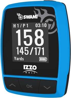 A44098 Izzo Golf Swami Lite Gps Rangefinder Handheld Blue New Usa