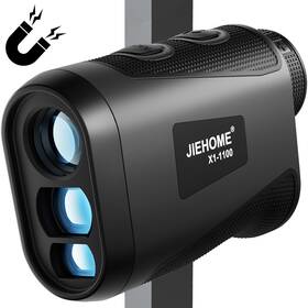 Jiehome 752700054349 Golf Rangefinder X1 1100yds Laser Range Finder With Magnetic 6x Magnific