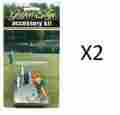 Kit-12 Unique Sports Golf Accessory Wood Tees 6 Ball Divot Digger-spike Wrench 2-pack 078914009549