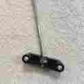Kit-34 Inch Straight Shaft Cure Rx5 Putter Adjustable W Weight Head Cover Right Handed