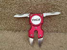 Knife 1 3 Tool Pocket Ymca Red Divot Marker Ball Silver