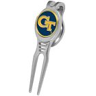 Ktu-ga-tec-gty Kool Tool Ncaa Linkswalker Georgia Tech Divot Repair W Clip New 842542016923
