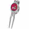 Ktu-lou-ky-loc Kool Tool Ncaa Linkswalker Louisville Cardinals Divot Repair W Clip New