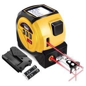 Cjy0007 Kzxil Laser Tape Measure 3 In 1 Rangefinder 135ft Measur Inch