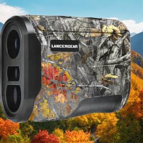 900y Lancergear 313036828808 Golf And Hunting Rangefinder - 6.5x Waterproof Slope Speed Modes