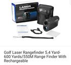 Yards-550m Laser Golf Rangefinder Usb Charge Waterproof Aurosports