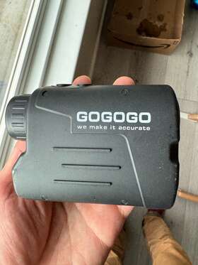 Gs07-650 Laser Gogogo Sport Golf Rangefinder Gs07 Good Condition Without Battery Door