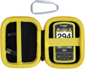 B078 Lebakort Hard Case Compatible With Izzo Swami 6000 Handheld Golf Gps Black Yellow