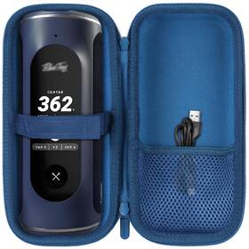B217 Lebakort Hard Case Compatible With Blue Tees Golf Player Gps Speaker Navy