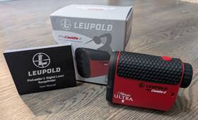 Leupold 030349000386 Pin Caddie 2 Used Black/red Rangefinder Nice Pincaddie Golf